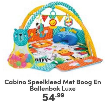 Baby & Tiener Cabino Speelkleed Met Boog En Ballenbak Luxe aanbieding