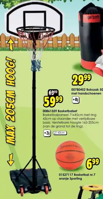 ToyChamp Basketbalset 00861359 aanbieding