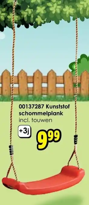 ToyChamp Kunststof schommelplank 00137287 aanbieding