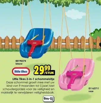 ToyChamp Little Tikes 2-in-1 schommelzitje 00190374 aanbieding