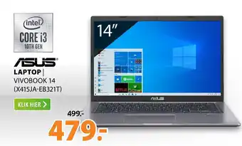 Expert Asus VivoBook 14 - X415JA-EB321T aanbieding