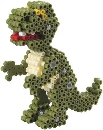 Bol.com Hama set strijkkralen 2500 kralen 3d dino - 3250 aanbieding