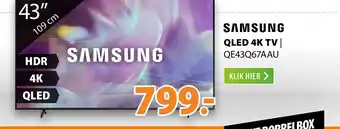 Expert SAMSUNG QLED 4K TV | QE43Q67AAU aanbieding