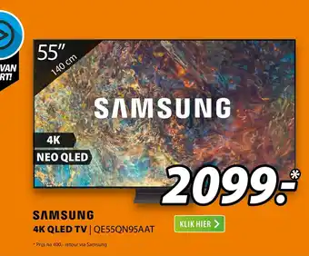 Expert SAMSUNG 4K QLED TV | QE55QN95AAT aanbieding