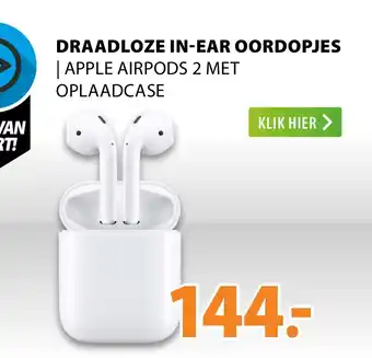 Expert Apple AirPods 2 met oplaadcase aanbieding