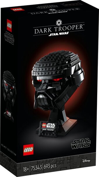 Bol.com Lego star wars dark trooper helm - 75343 aanbieding
