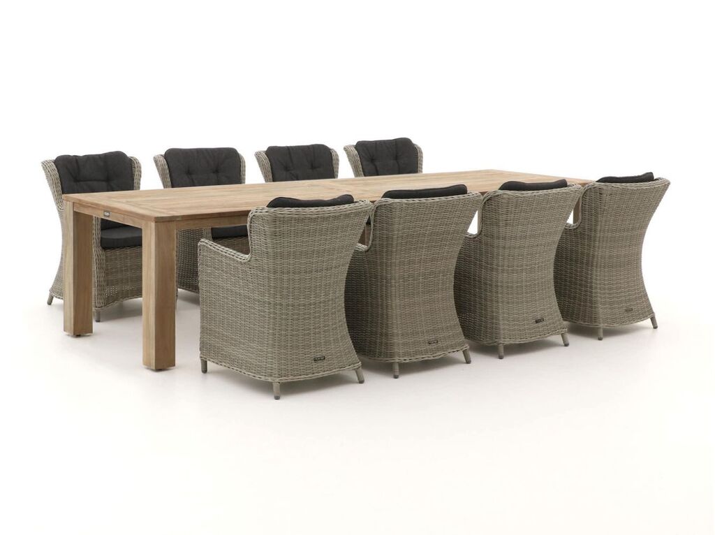 Kees Smit Intenso milano/rough-x 320cm dining tuinset 9-delig - laagste prijsgarantie! aanbieding