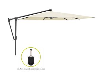 Kees Smit Glatz sunwing casa zweefparasol 270x270cm - laagste prijsgarantie! aanbieding