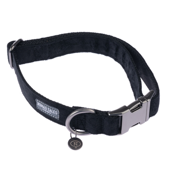 Zooplus Halsband nomad tales blush, ebony - maat s: 30 - 46 cm halsomvang, b 15 mm aanbieding