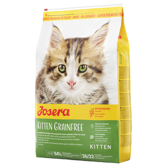 Zooplus Josera kitten kattenvoer - josera kitten grainfree dubbelpak: 2 x 400 g aanbieding