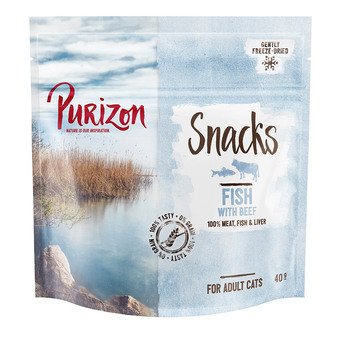 Zooplus 3 x 40 g purizon voor een voordelige prijs - vis & rund aanbieding
