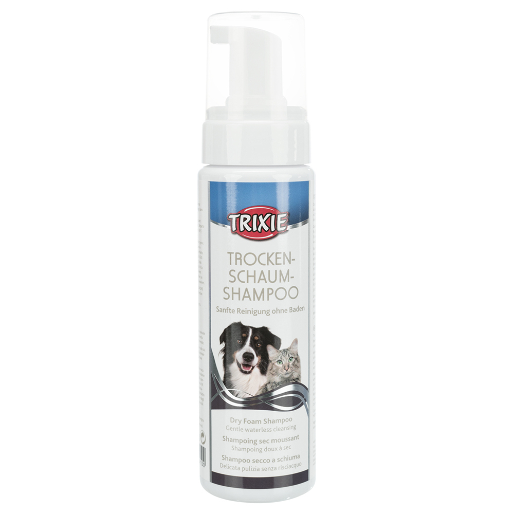 230ml trixie droogschuimshampoo hond kat aanbieding bij Zooplus