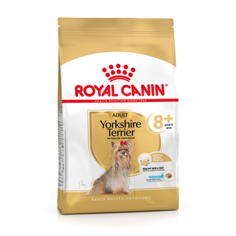 Zooplus 3kg yorkshire terrier adult 8+ royal canin breed hondenvoer aanbieding