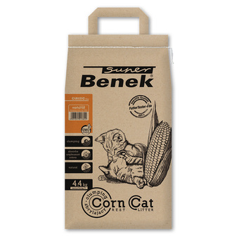 Zooplus 7 l (ca. 4,4 kg) super benek corn cat natural - kattenbakvulling aanbieding