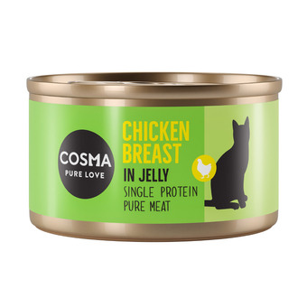 Zooplus Cosma original in gelei - kippenborst (6 x 85g) aanbieding