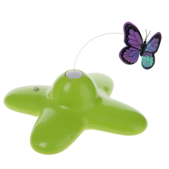 Zooplus Kattenspeelgoed funny butterfly 1 stuk aanbieding