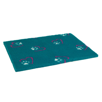 Zooplus Vetbed hondendeken teal - l 75 x b 50 cm aanbieding
