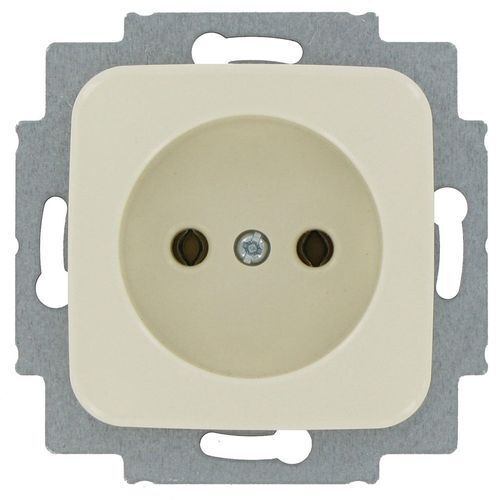ABB BUSCH JAEGER SI 1-VOUDIG AFDEKRAAM MET KLAPDEKSEL MONTAGE HORI-KLEM GLANS CREME RAL1013 Kunststof Ip20 2cka001719a0111
