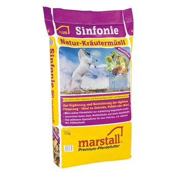 Zooplus 10 kg + 5 kg gratis! marstall aanvullend diervoeder 15 kg - sinfonie (15 kg) aanbieding