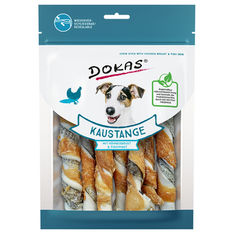 Zooplus Dokas kauwstaven met kipfilet en vissenhuid - 1 x 170 g aanbieding