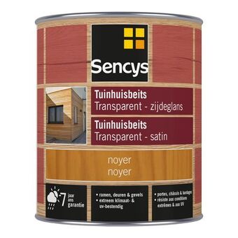 Praxis Sencys tuinhoutbeits tuinhuis en schutting transparant douglas 2,5l aanbieding