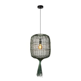 Praxis Lucide hanglamp garve groen ø40cm e27 aanbieding