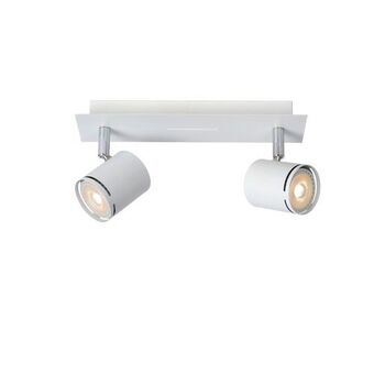 Praxis Lucide spot led rilou wit 2x5w aanbieding