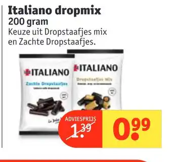 Kruidvat Italiano dropmix 200 gram aanbieding