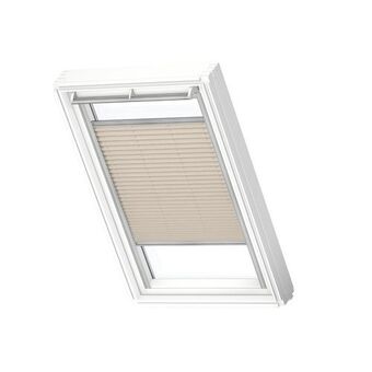 Praxis Velux manueel lichtdoorlatend plisségordijn fhl sk10 1275s naturel aanbieding