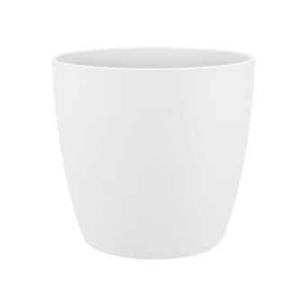 Praxis Elho bloempot brussels rond mini ø9,5cm wit aanbieding