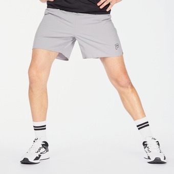 Perry Sport Fila fila training hardloopshort grijs heren aanbieding