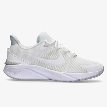 Perry Sport Nike nike star 4 chk hardloopschoenen wit/beige dames aanbieding