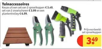 Kruidvat Tuinaccessoires aanbieding