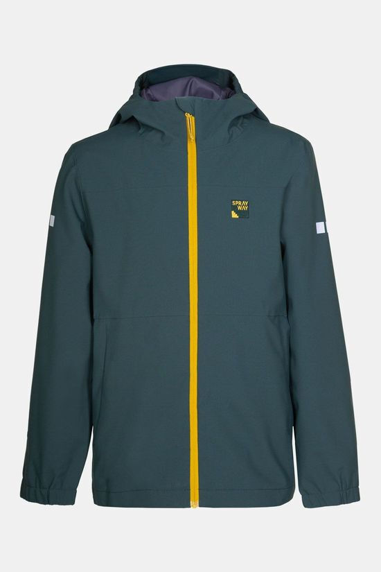 Sprayway eldon gevoerde jas junior groen aanbieding bij Bever