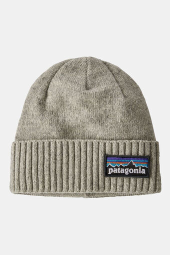 Bever Patagonia brodeo beanie donkergrijs mengeling aanbieding