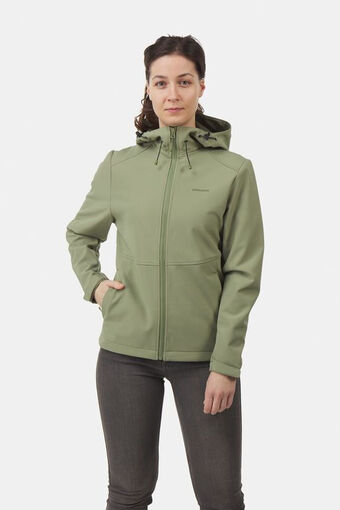 Bever Ayacucho annapurna softshell hoody w groen aanbieding