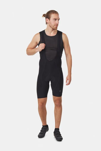 Bever Agu essential bibshort ii fietsbroek zwart aanbieding