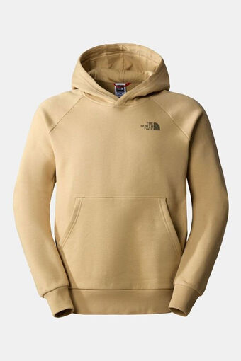 Bever The north face m raglan redbox hoodie bruin aanbieding