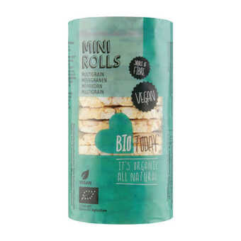 Coop Bio today rijstwafels meergranen aanbieding