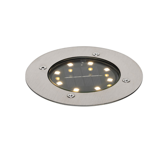 Lampenlicht.nl Moderne grondspot staal incl. led ip65 solar - terry aanbieding