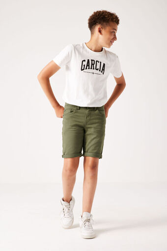 Jeans Centre Garcia lazlo 355 regular shorts beetle aanbieding