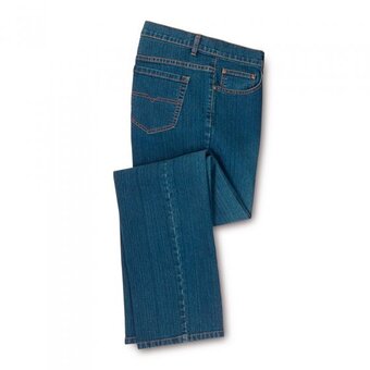 EUROtops Heren stretch jeans,blauw aanbieding