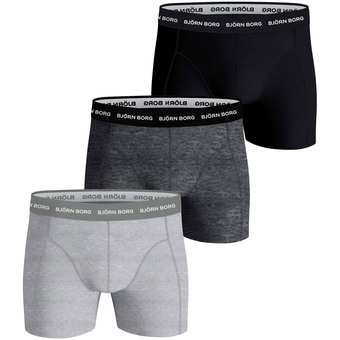 Plutosport Björn borg cotton stretch boxershorts heren (3-pack) aanbieding