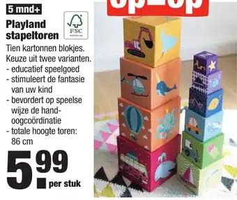 ALDI Playland Stapeltoren aanbieding