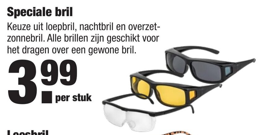 bril aanbieding