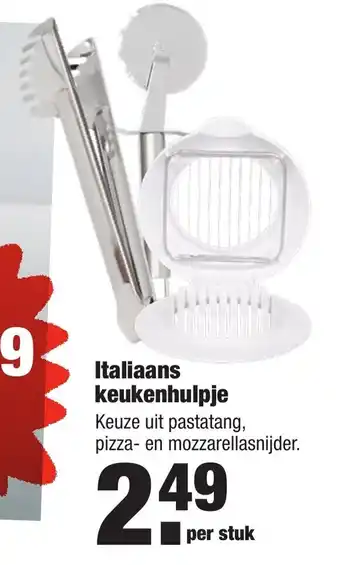 ALDI Italiaans keukenhulpje aanbieding