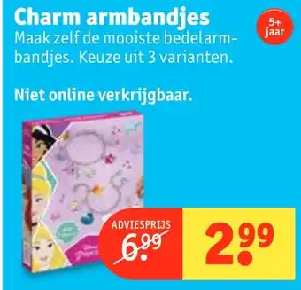 Kruidvat Charm armbandjes aanbieding