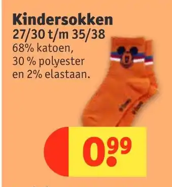 Kruidvat Kindersokken aanbieding