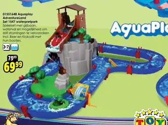 ToyChamp AquaPlay AdventureLand Set 1547 waterpretpark aanbieding