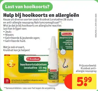 Kruidvat Kruidvat anti-allergie neusspray aanbieding